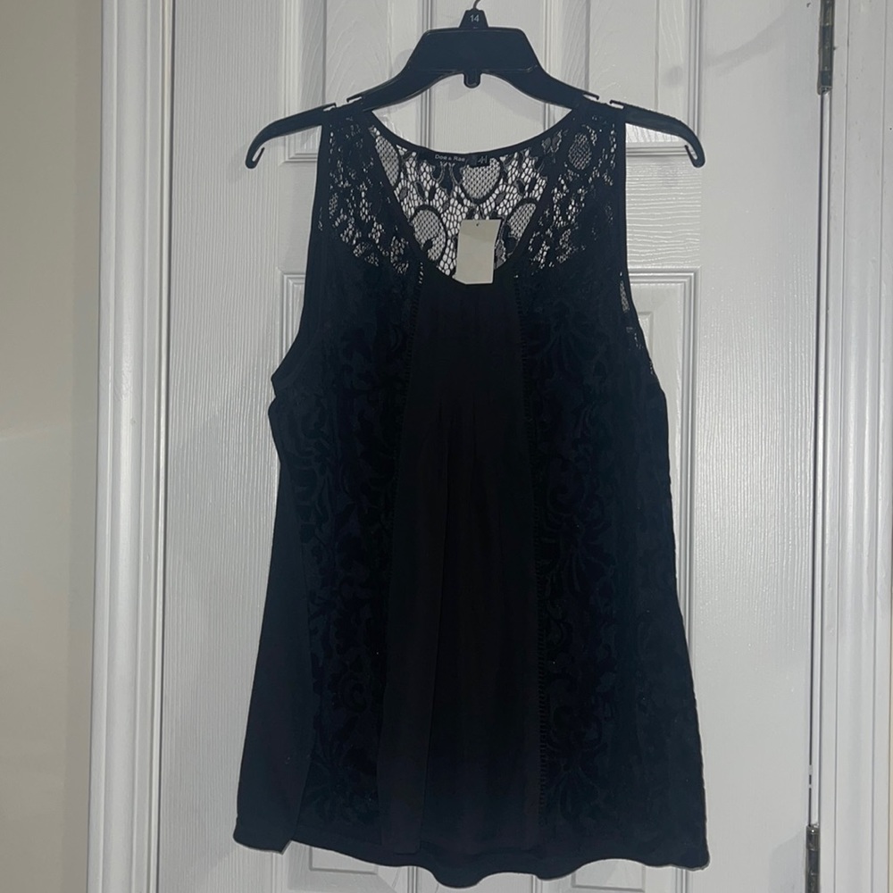 NWT Doe & Rae Lace Blouse
